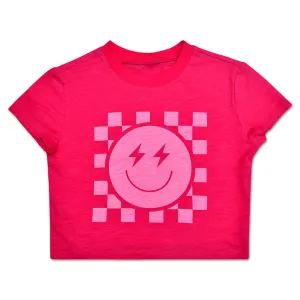 Iscream Boxy T-Shirt - Smile Check