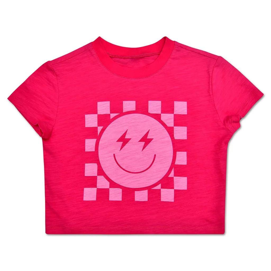 Iscream Boxy T-Shirt - Smile Check