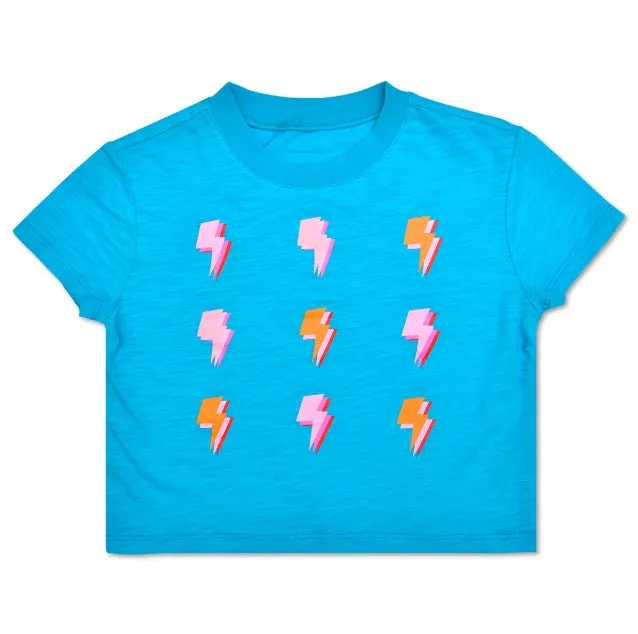 Iscream - Lightning Boxy Tee Shirt
