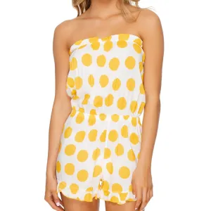 ITSY BITSY - Strapless Ruffle Romper
