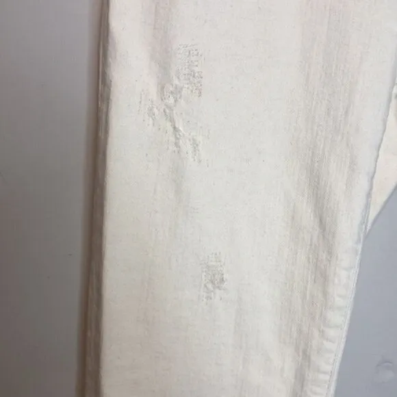 Jacob Cohen Italian Ivory Karen Skinny Jeans, size 26