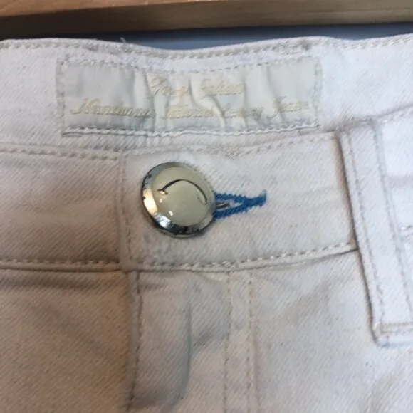 Jacob Cohen Italian Ivory Karen Skinny Jeans, size 26