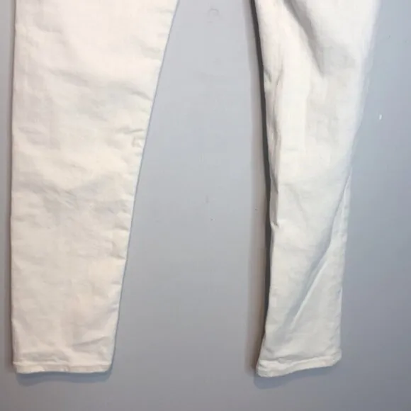 Jacob Cohen Italian Ivory Karen Skinny Jeans, size 26
