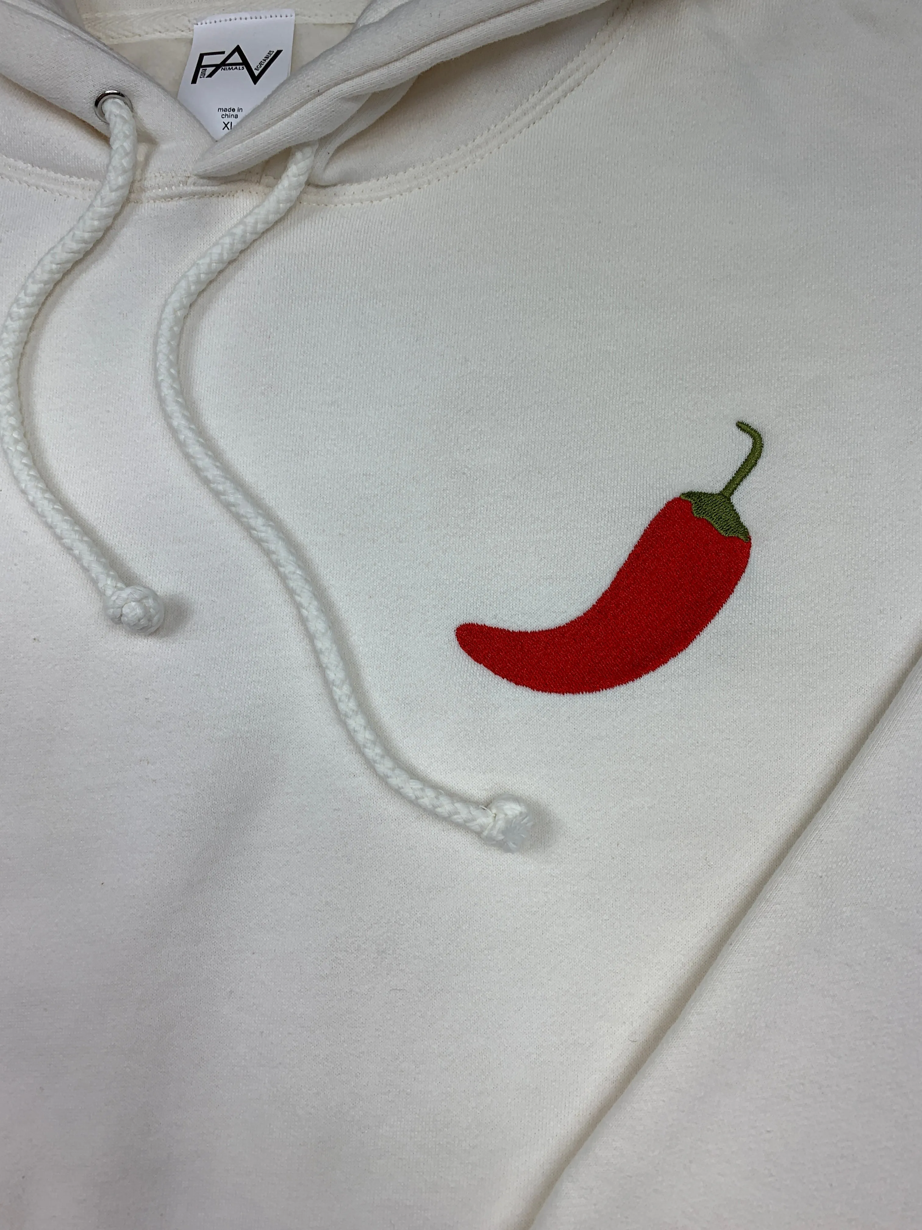 Jalapeno - Cream Heavyweight Hoodie