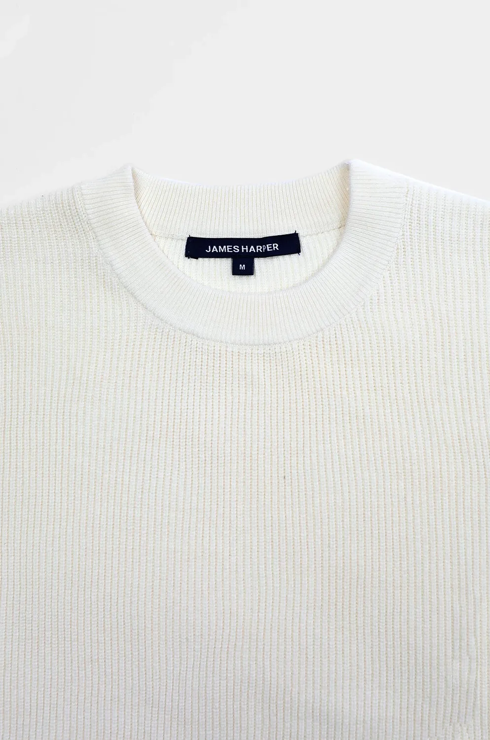 JAMES HARPER SOFT RIB CREWNECK KNIT JHK71