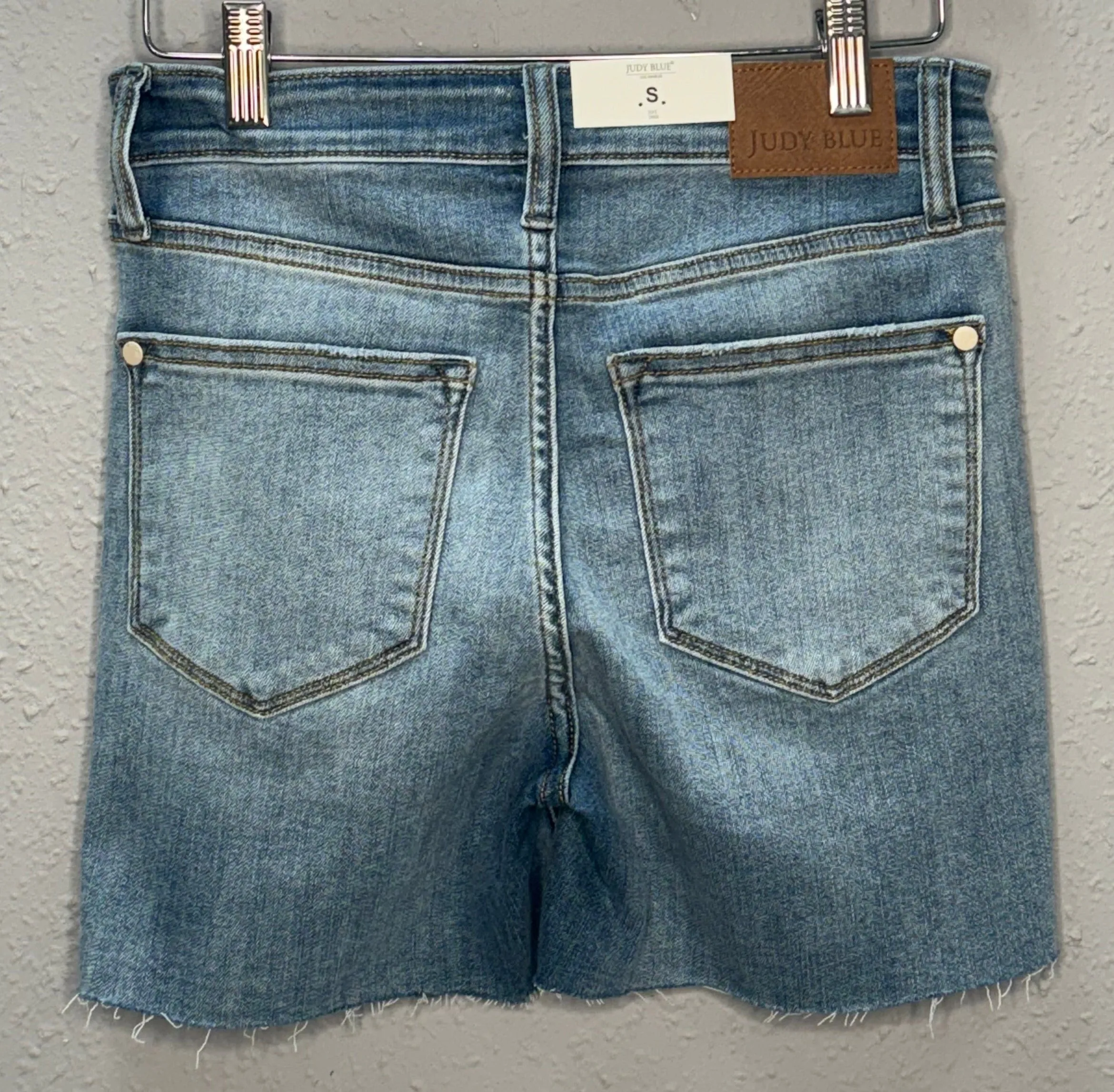 JB Mid-Rise Cut-Off Shorts