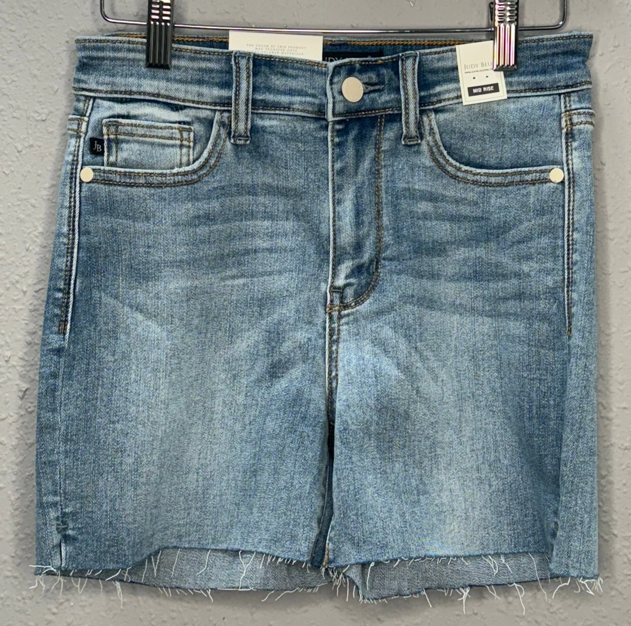 JB Mid-Rise Cut-Off Shorts