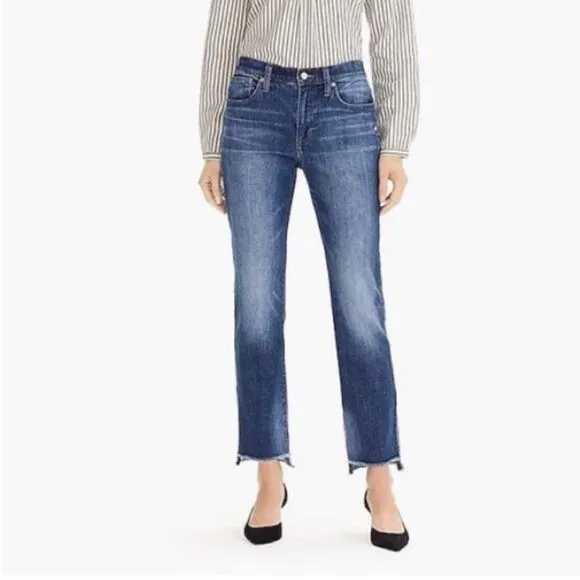 J. Crew Broken-In Slim Boyfriend Jean Step Hem