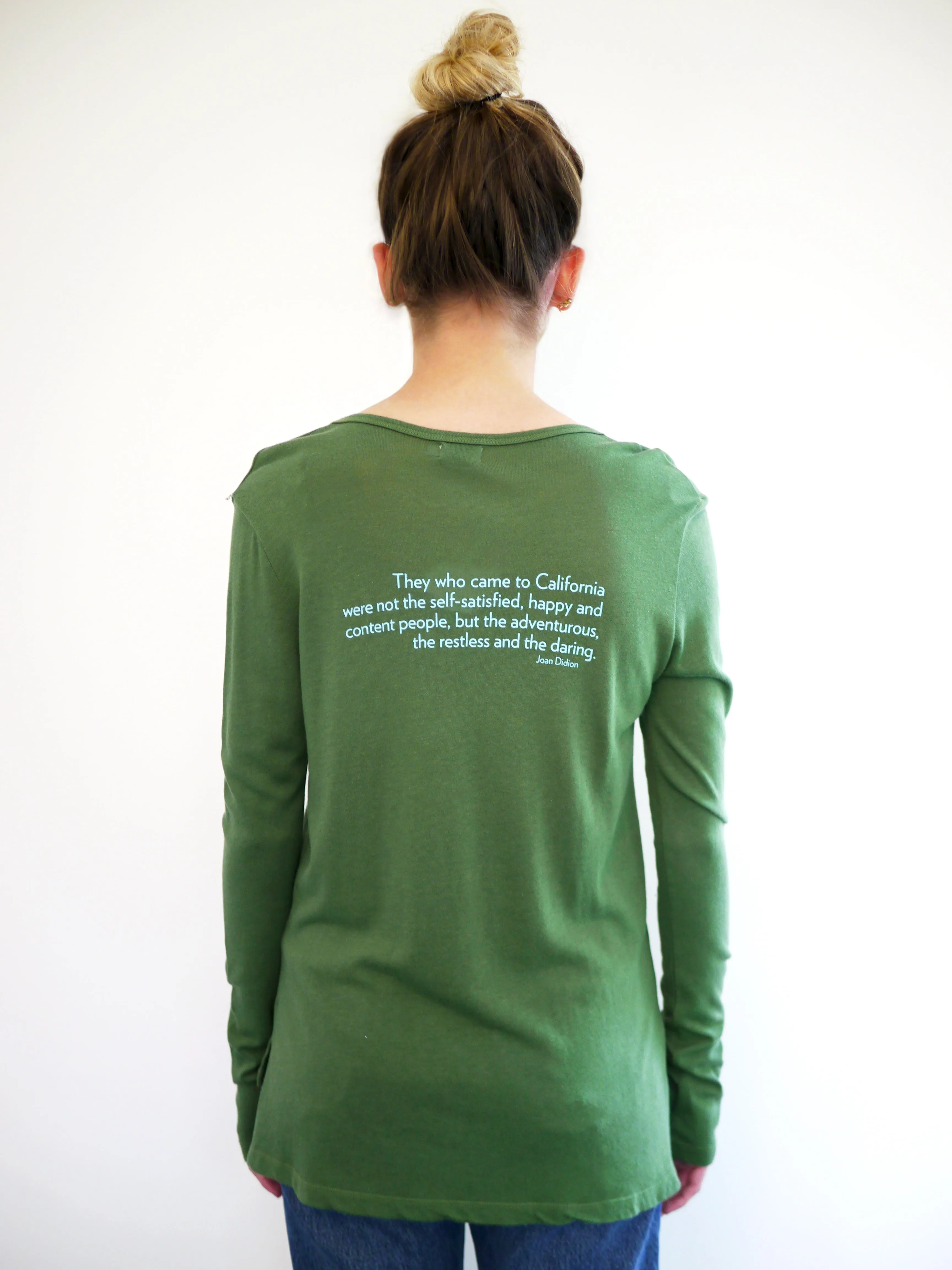 Joan Didion Long Sleeve Tee