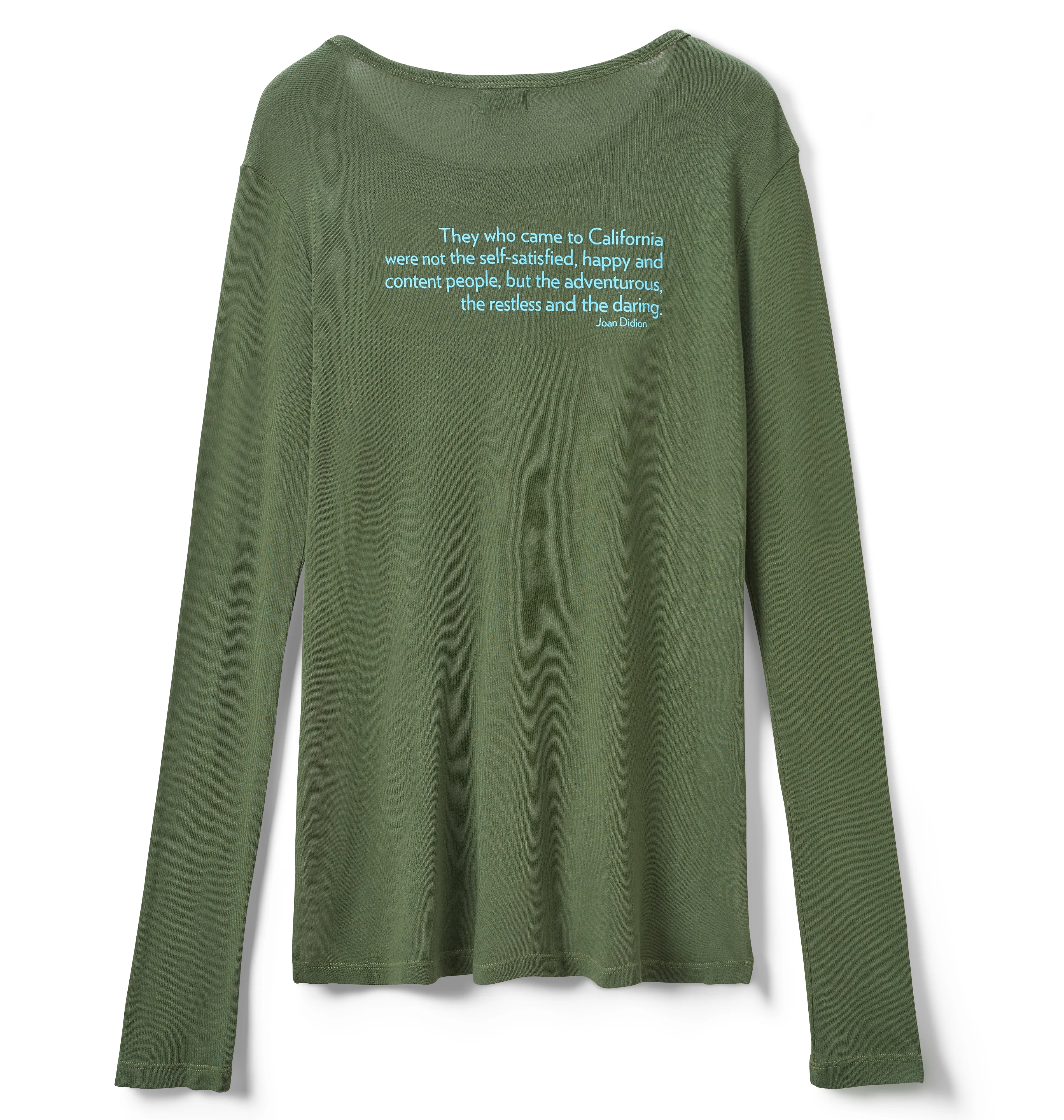 Joan Didion Long Sleeve Tee