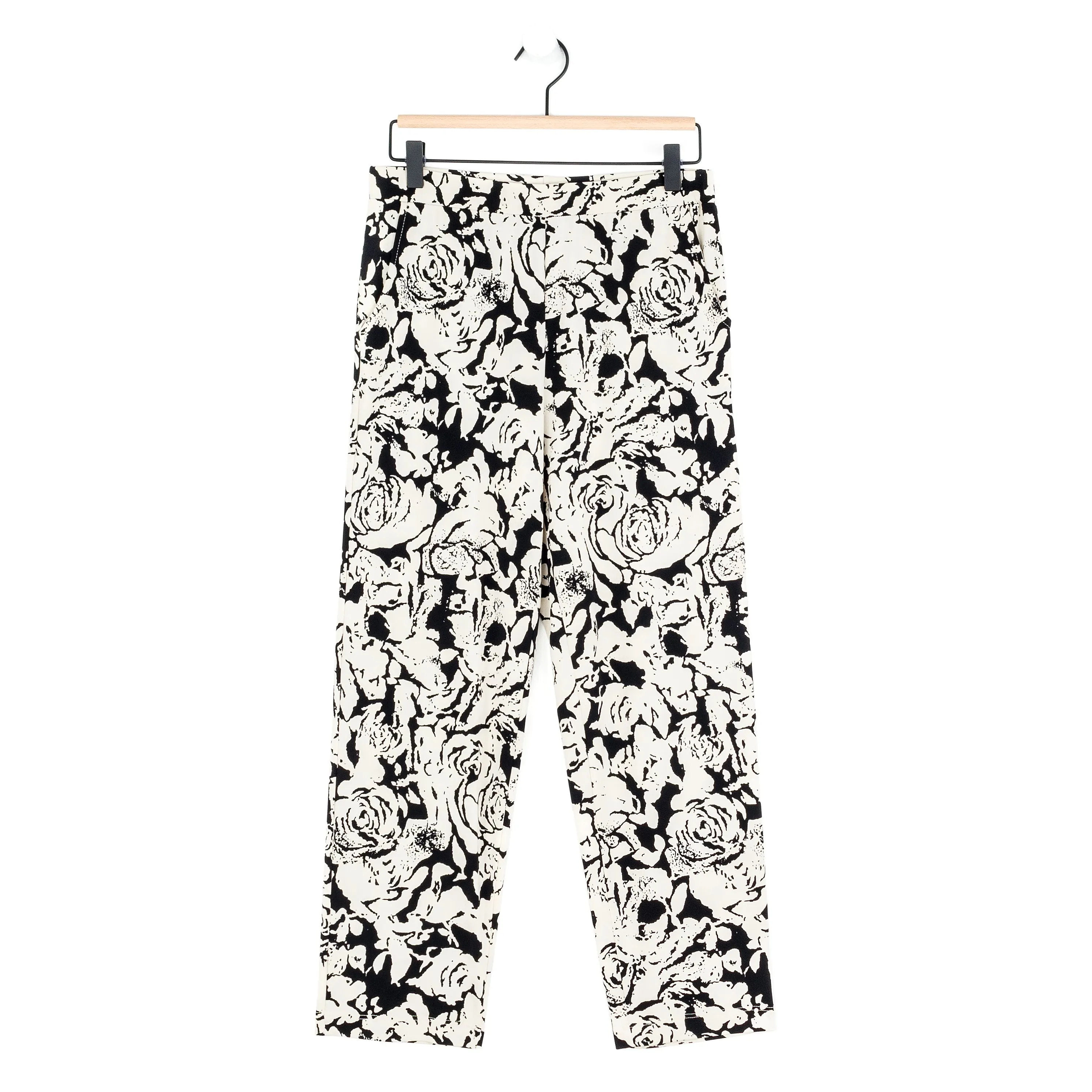 Jogger Pocket Capri - Abstract Rose