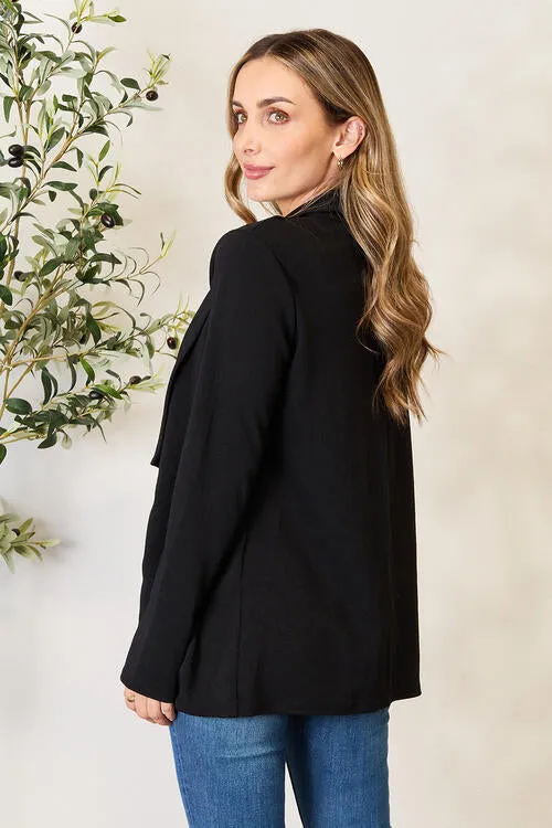 Kalen Full Size Open Front Long Sleeve Blazer