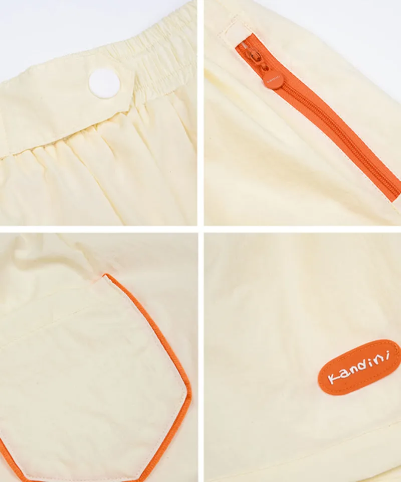 KANDINI Sailor Set-up Short Pants - Cream