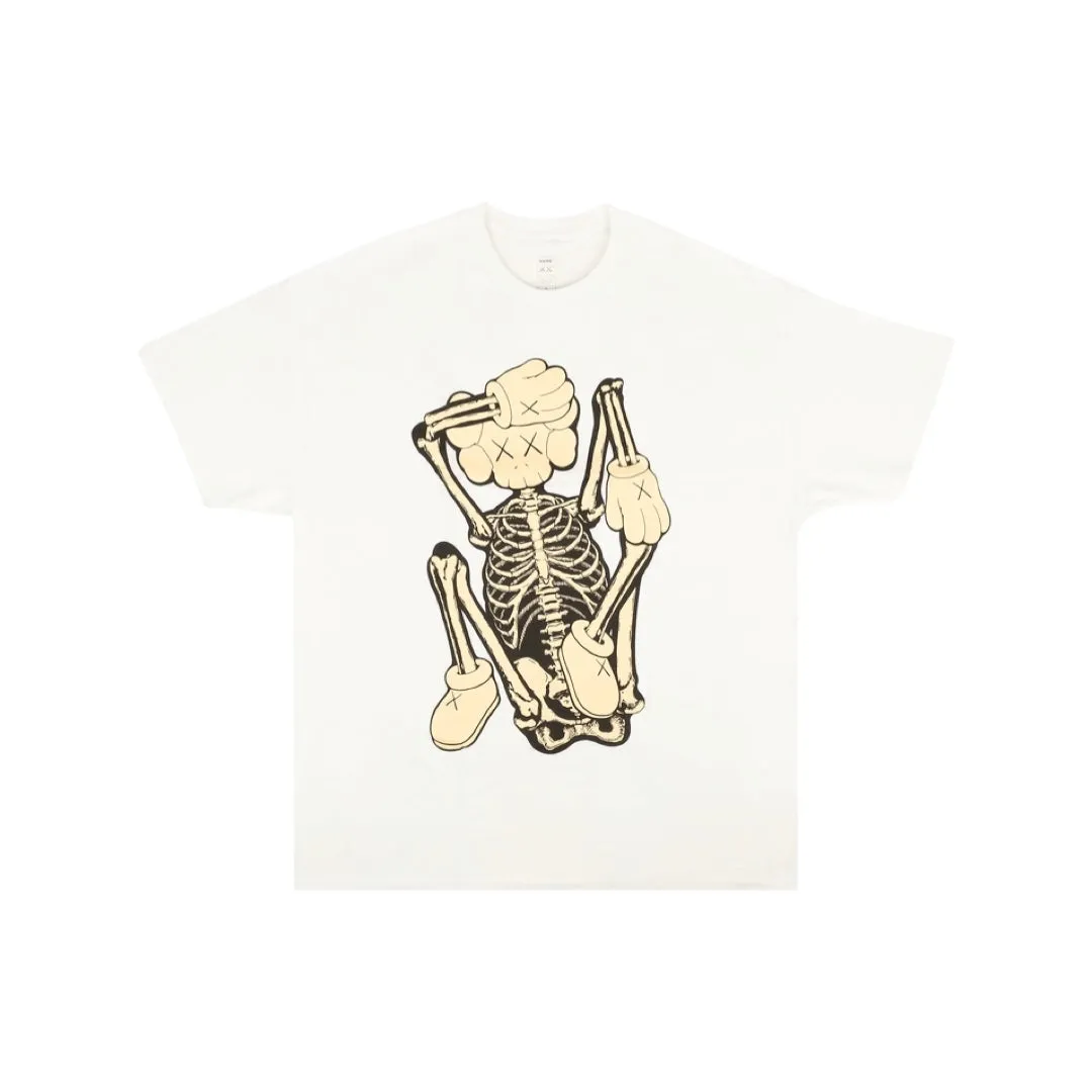 Kaws Skeleton New Fiction Bone Tee