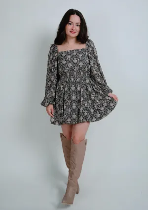 Kaylor Smocked Mini Dress