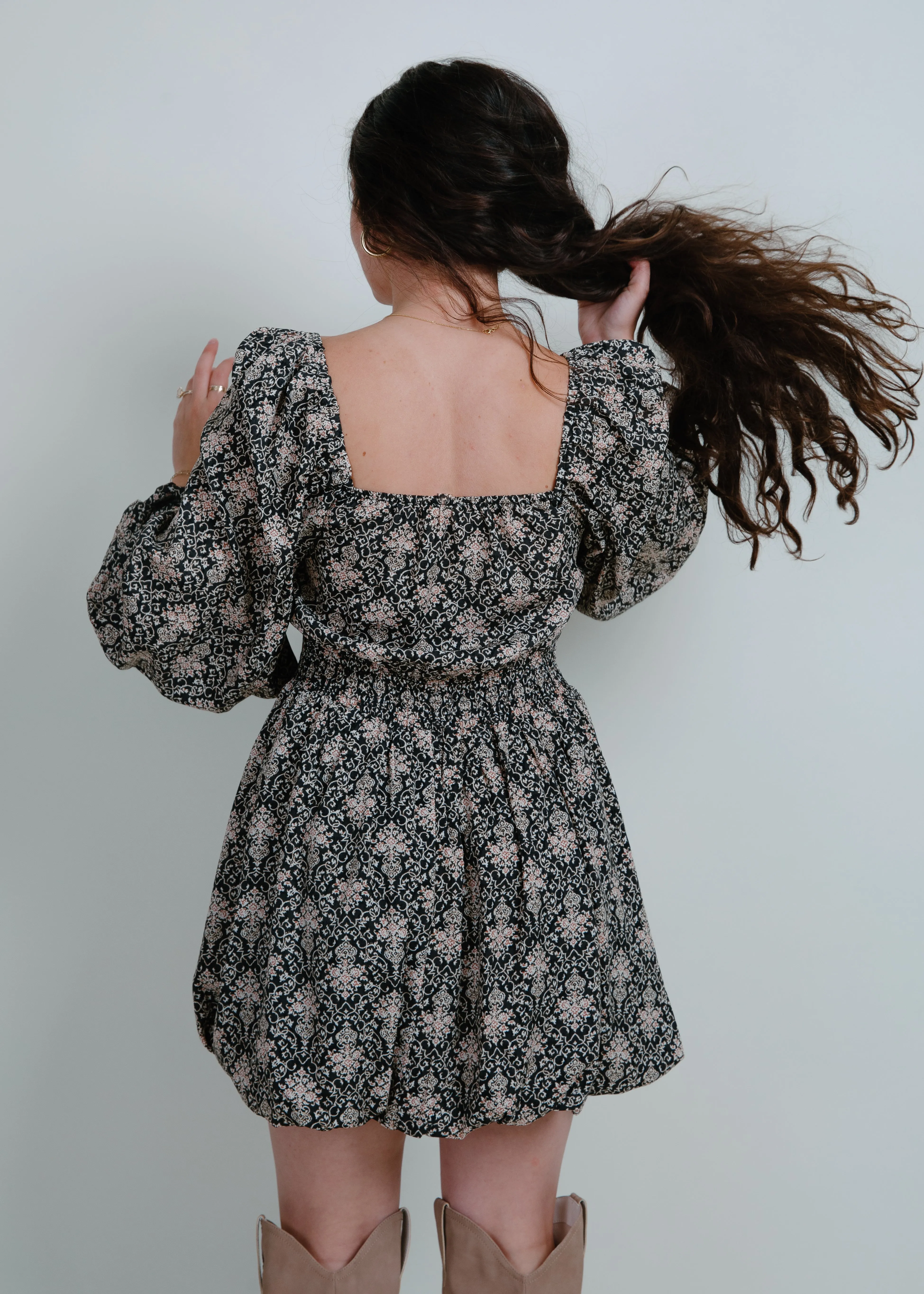Kaylor Smocked Mini Dress