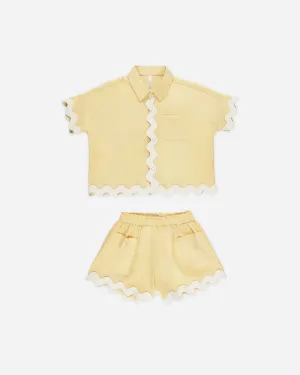 Kelli Set || Yellow