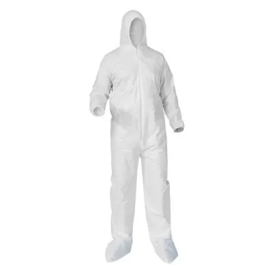 Kimberly-Clark Professional KleenGuard A10 Light Duty Lab Coats, X-Large, Elastic Wrist, 40104