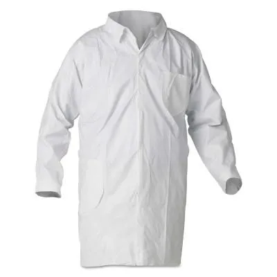 Kimberly-Clark Professional KleenGuard A40 Liquid & Particle Protection Lab Coats, XL, No Pockets, 44444