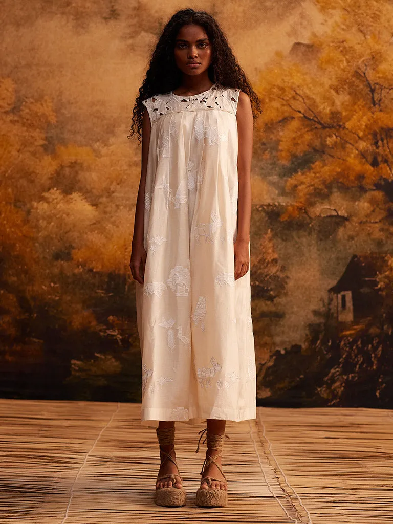 Kujaku Knife Pleat Dress