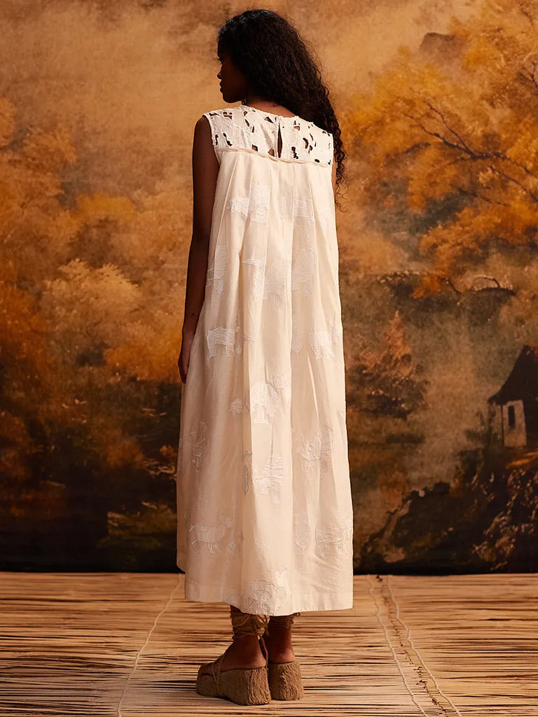 Kujaku Knife Pleat Dress