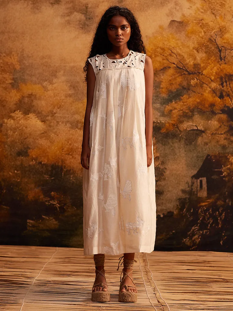 Kujaku Knife Pleat Dress