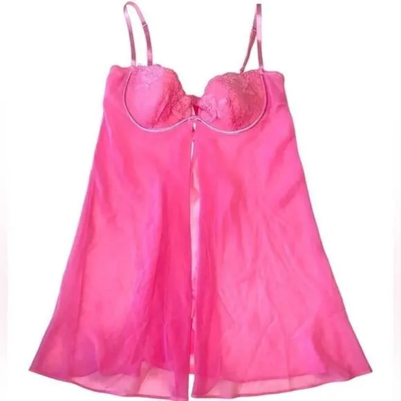 La SENZA - Pink Rhinestone babydoll