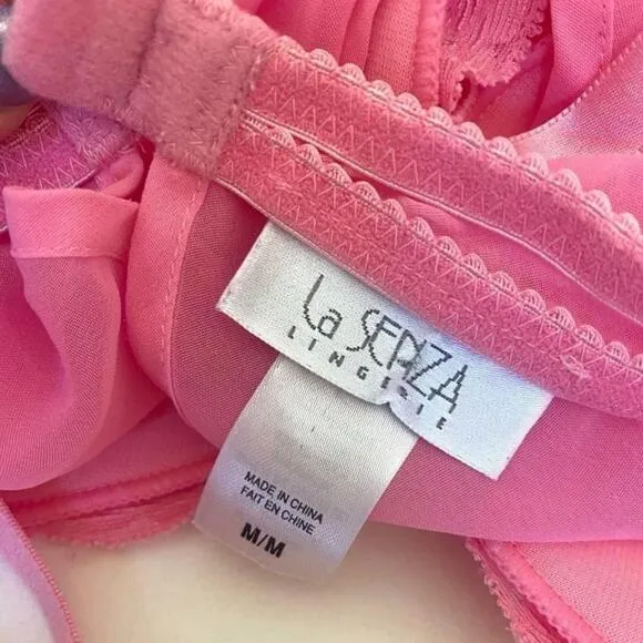 La SENZA - Pink Rhinestone babydoll