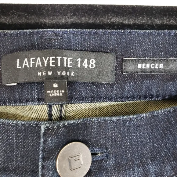 LAFAYETTE 148 Mercer Prestige Denim skinny jeans