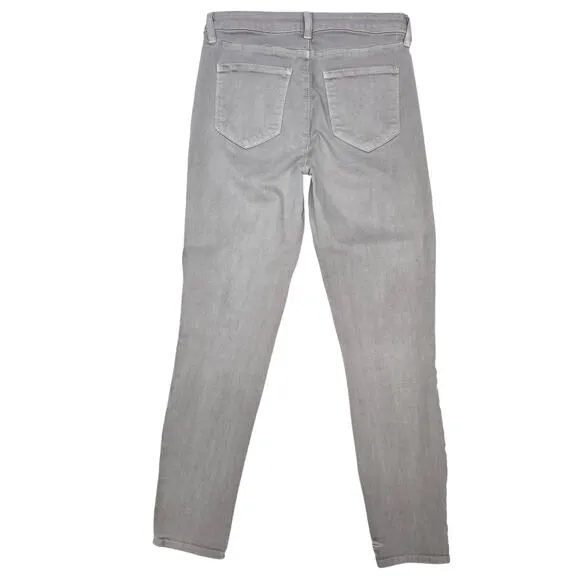 L'AGENCE Margot High-Rise Ankle Skinny Jeans Biscuit Color Size 29 Made in USA