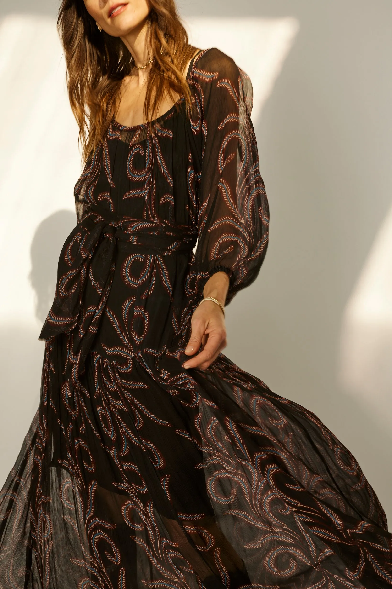 LAINEY DRESS WITH SASH