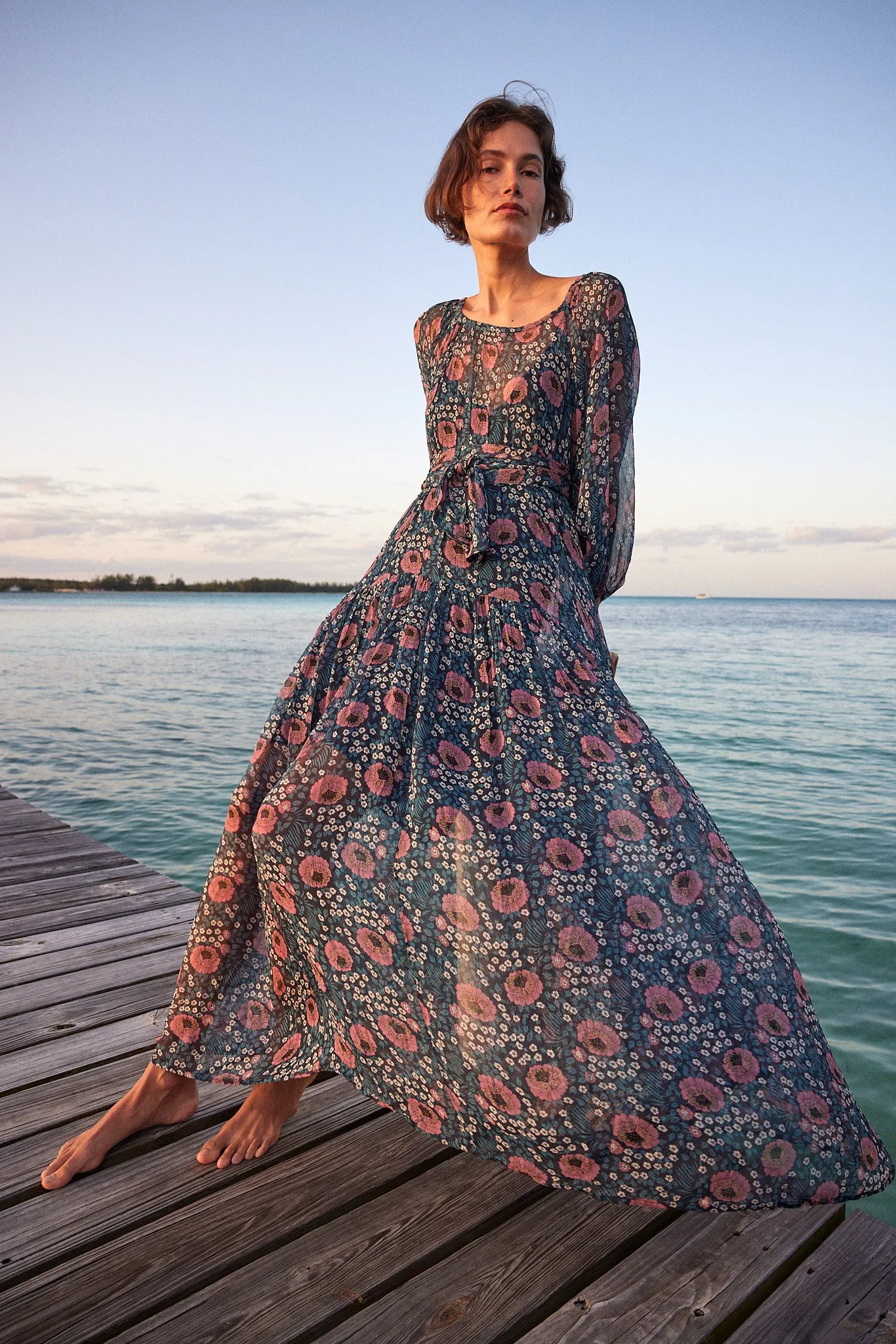 LAINEY DRESS WITH SASH