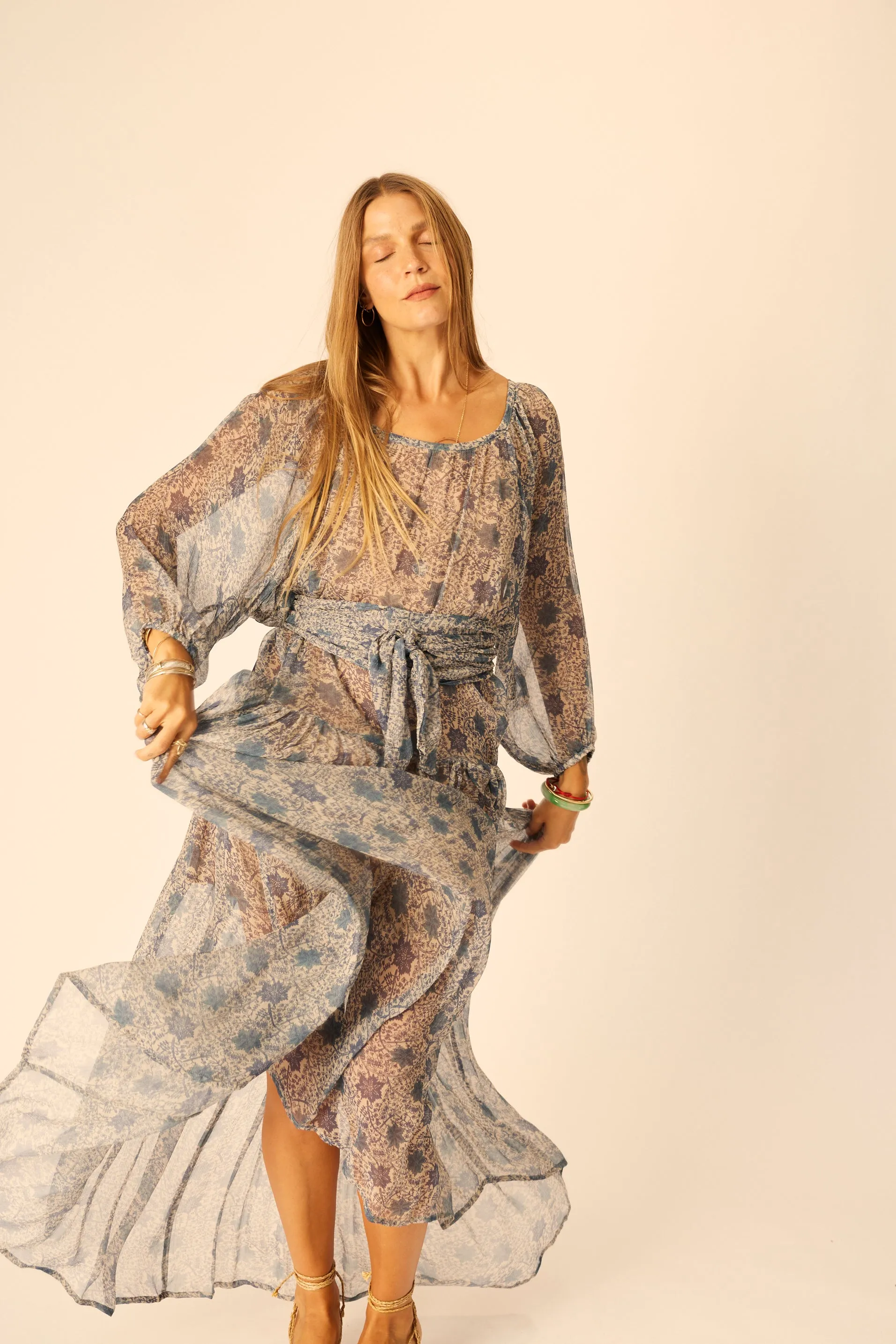 LAINEY DRESS WITH SASH