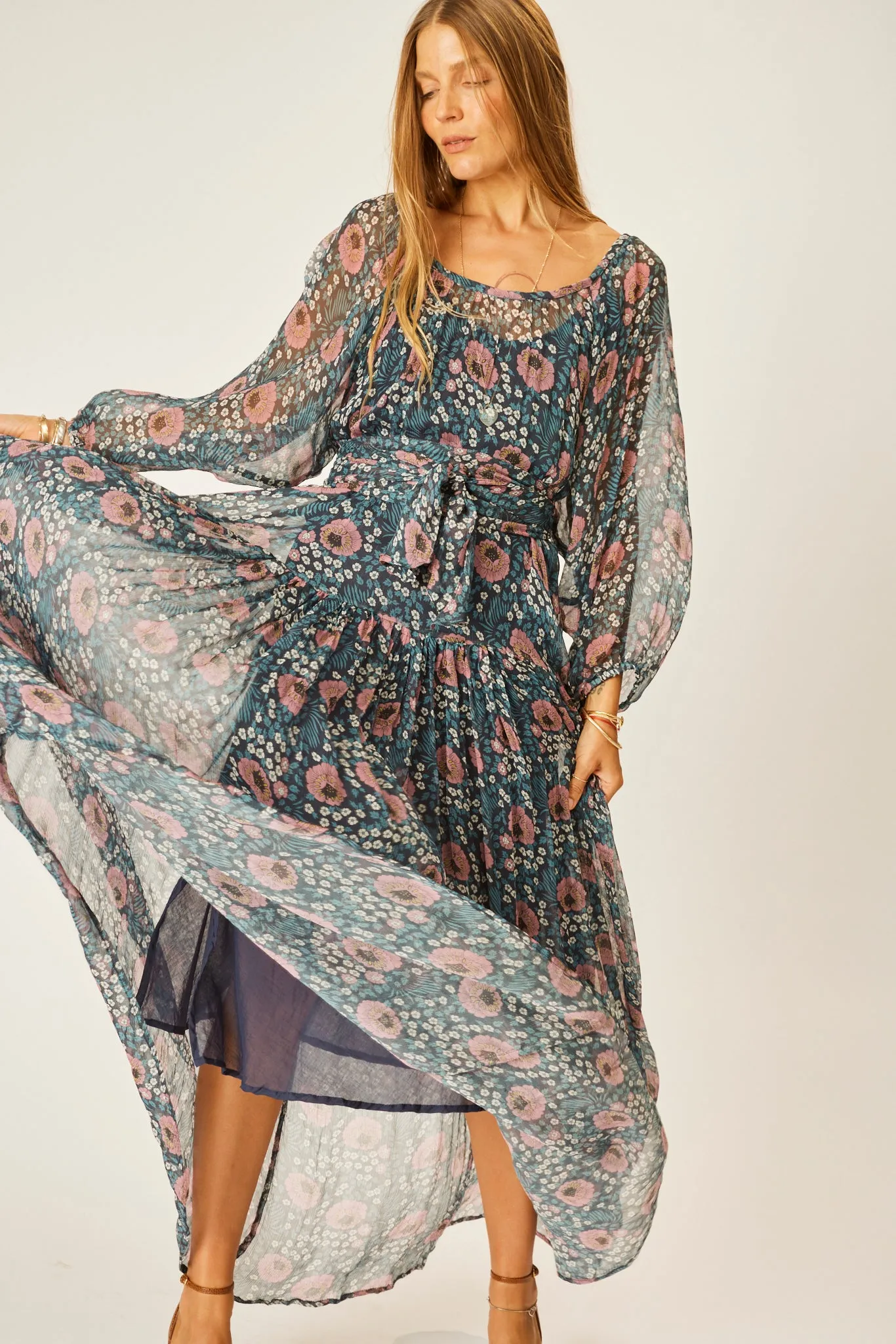 LAINEY DRESS WITH SASH