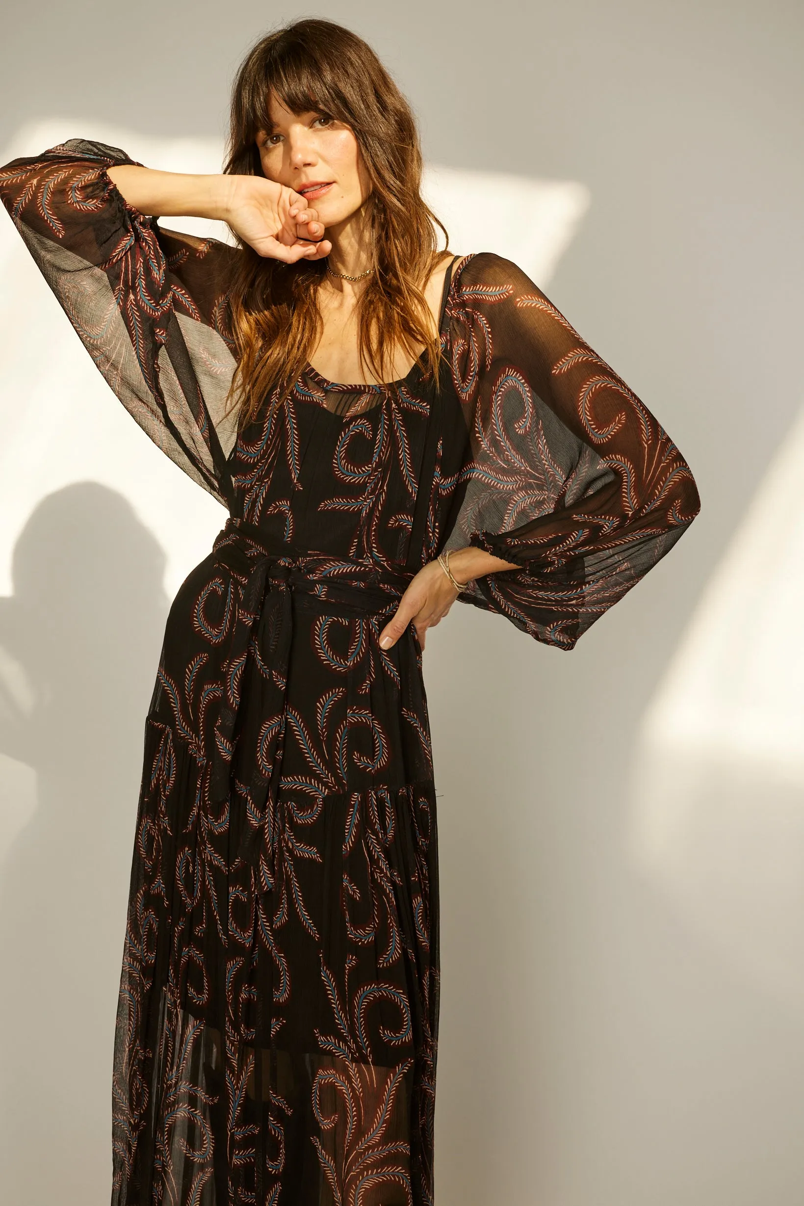 LAINEY DRESS WITH SASH