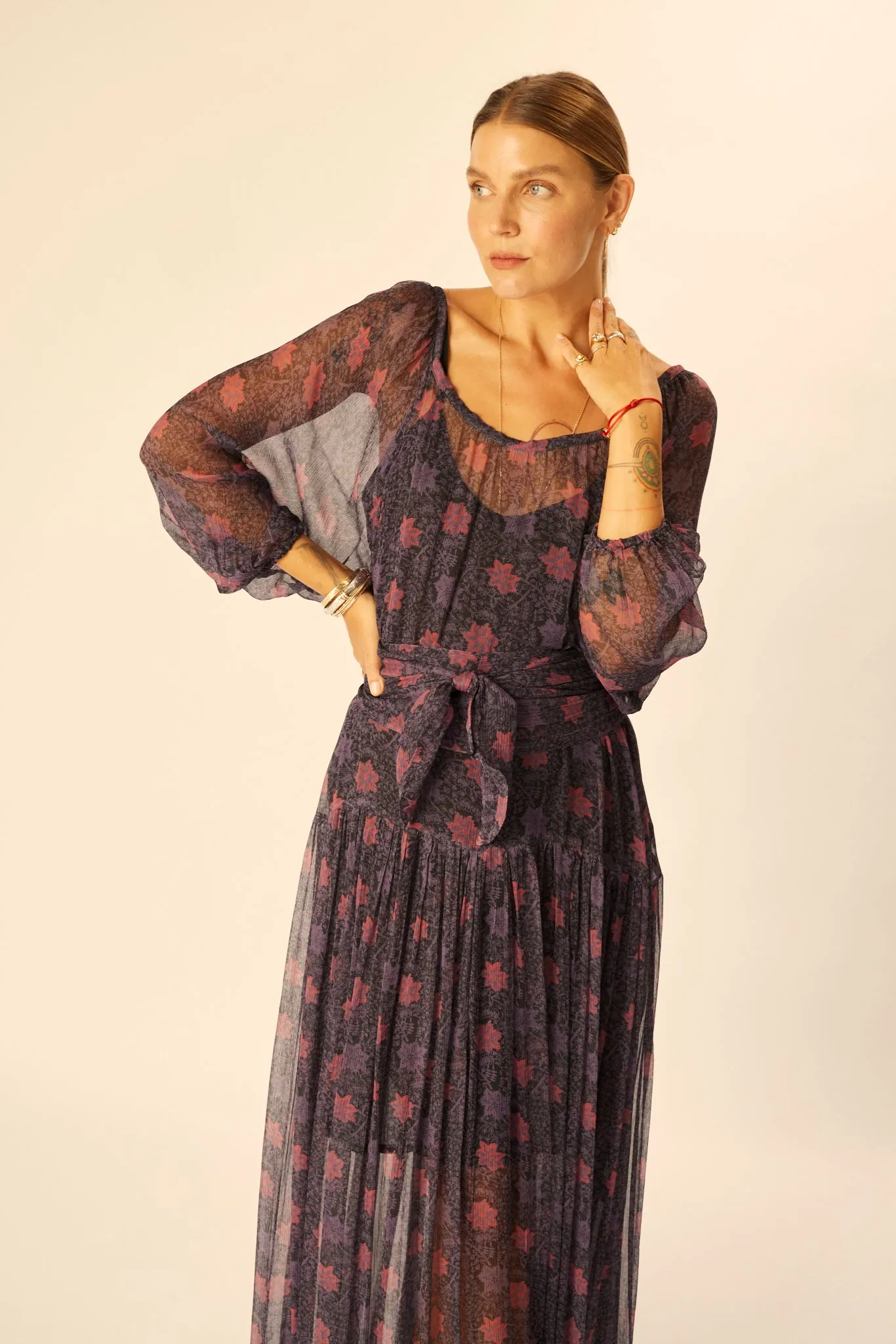 LAINEY DRESS WITH SASH