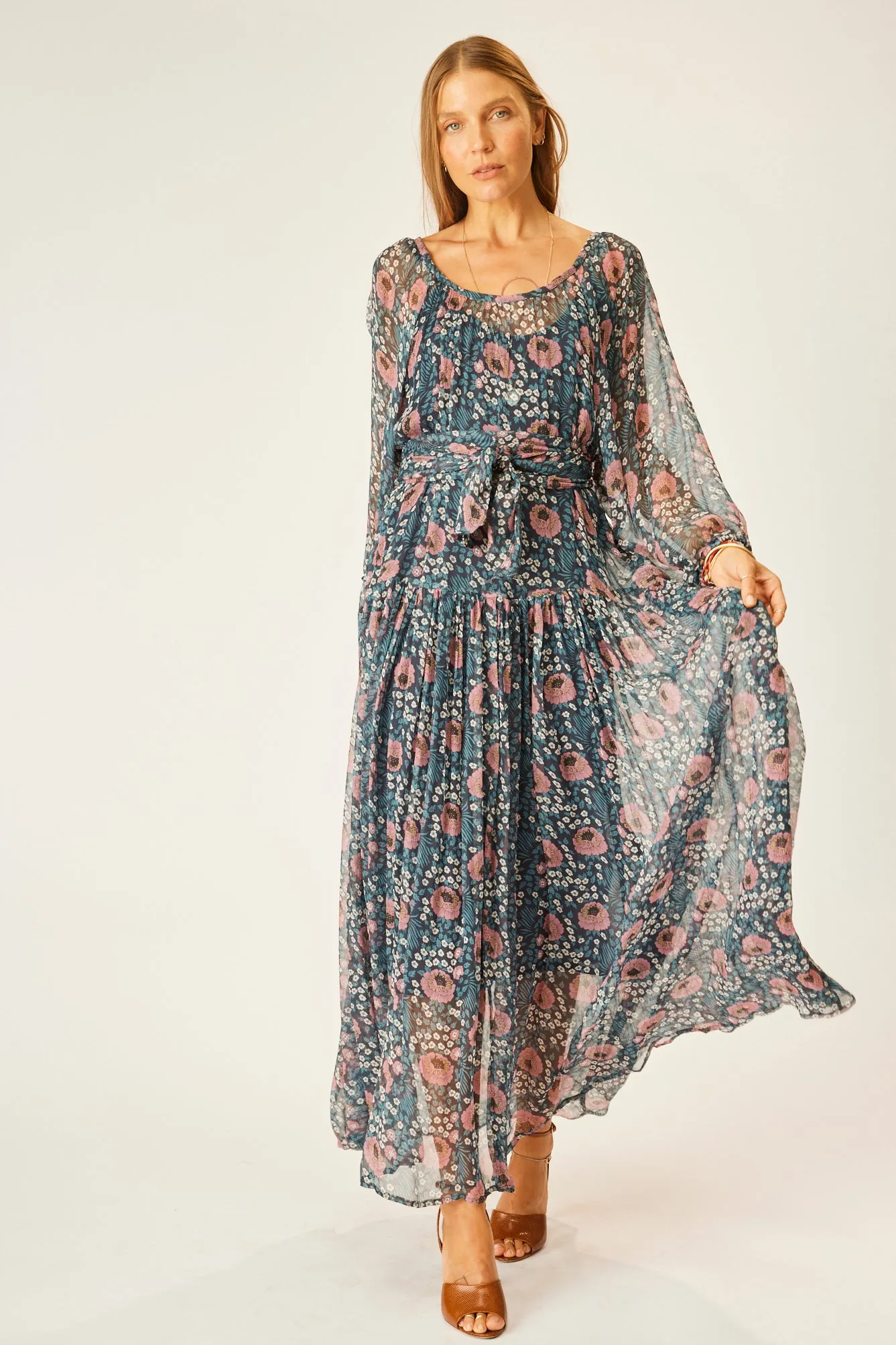 LAINEY DRESS WITH SASH