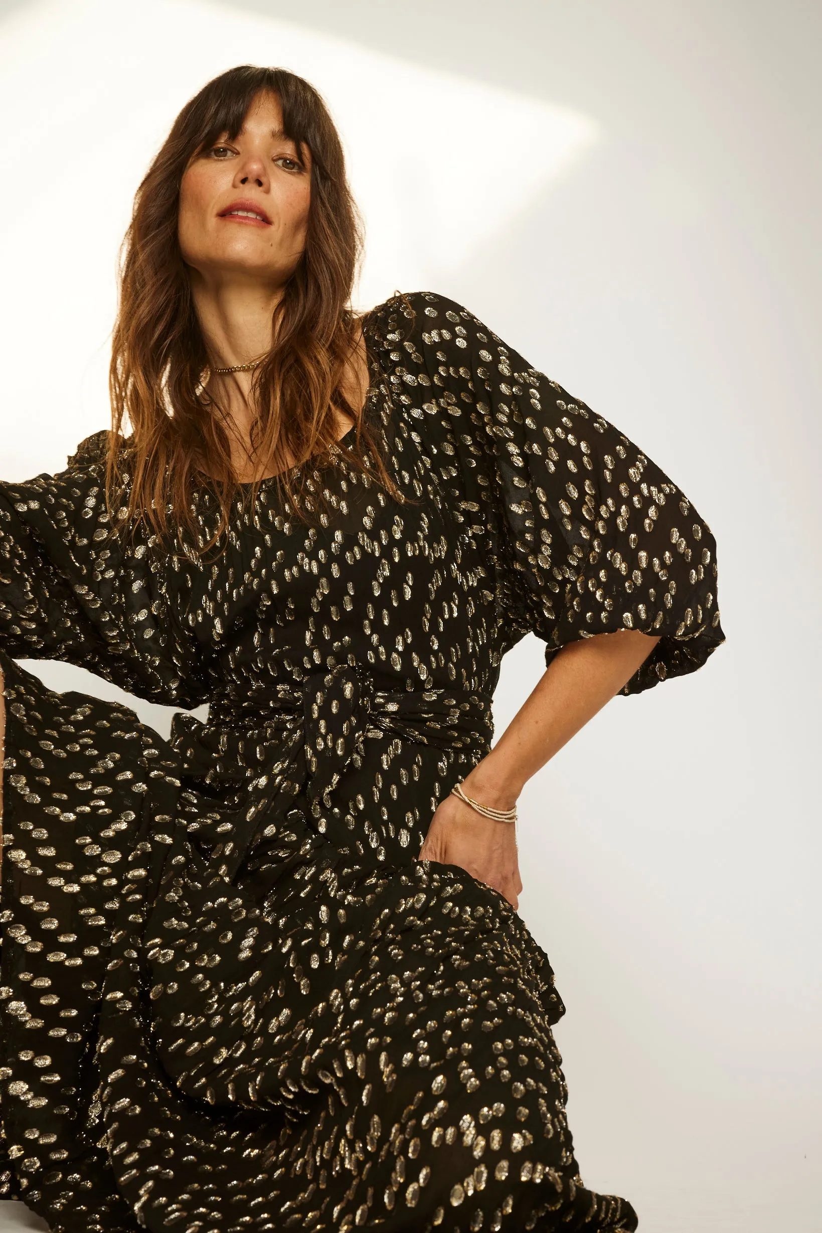LAINEY DRESS WITH SASH