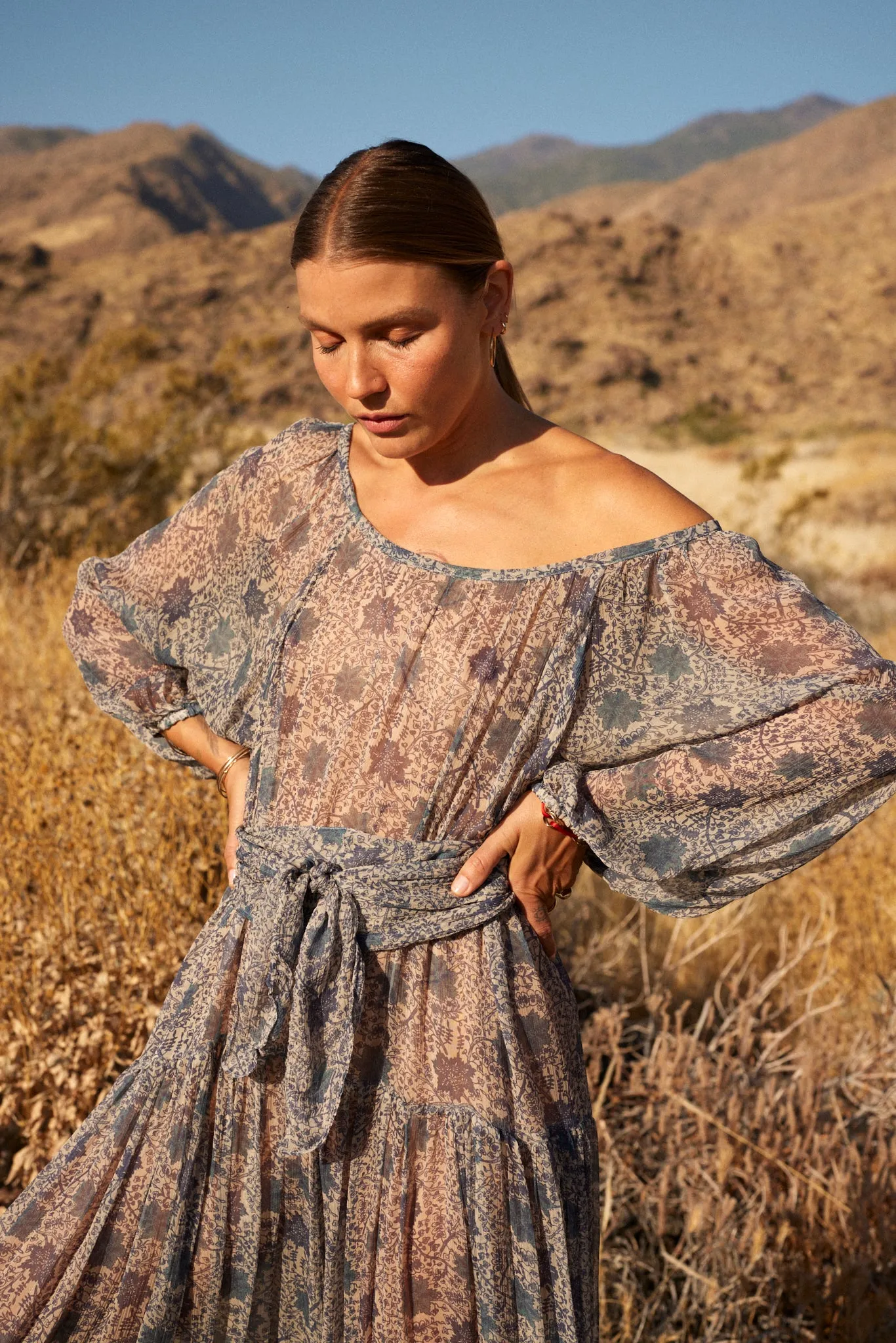 LAINEY DRESS WITH SASH