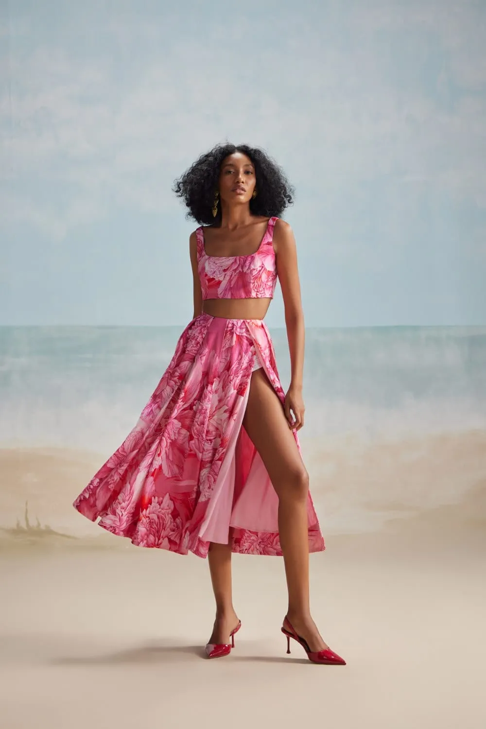 LANA MIDI SKIRT