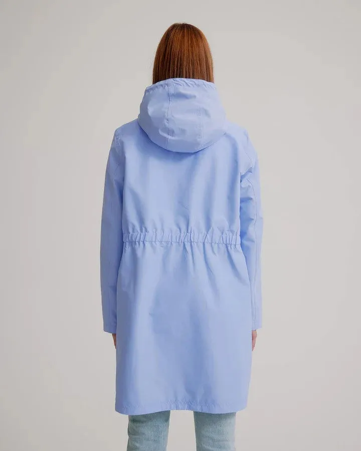 Lavender Magic Print Raincoat
