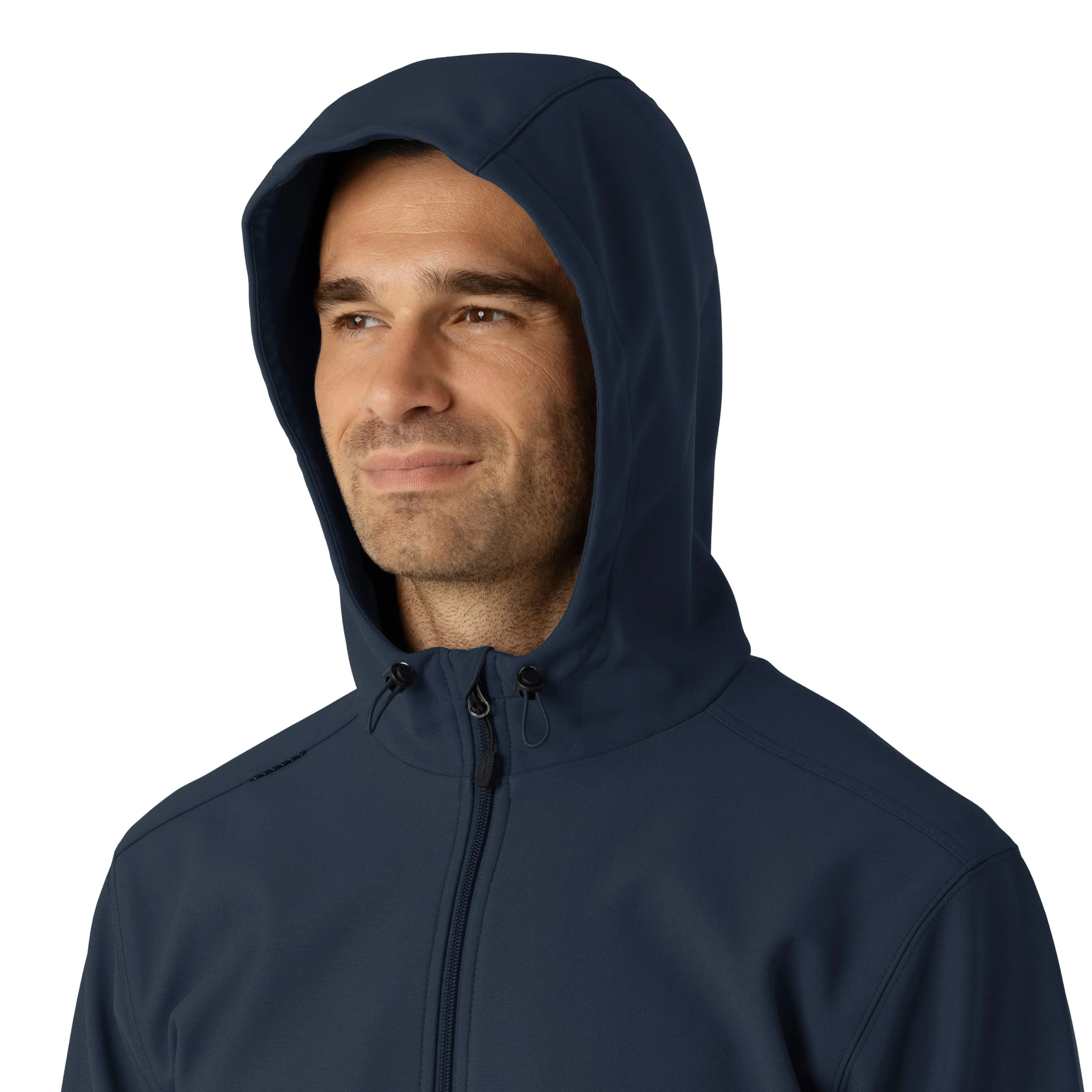 Layers C84023 Men's Bonded Fleece Hoodie Navy