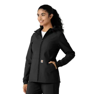 Layers C85023 Bonded Fleece Hoodie Black
