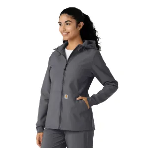 Layers C85023 Bonded Fleece Hoodie Pewter