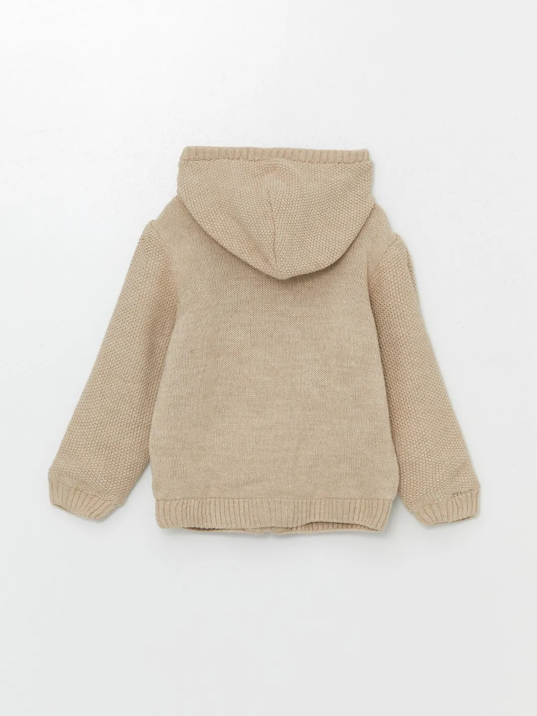 LCW baby

Anthracite Melange Hooded Baby Boy Knitwear Cardigan