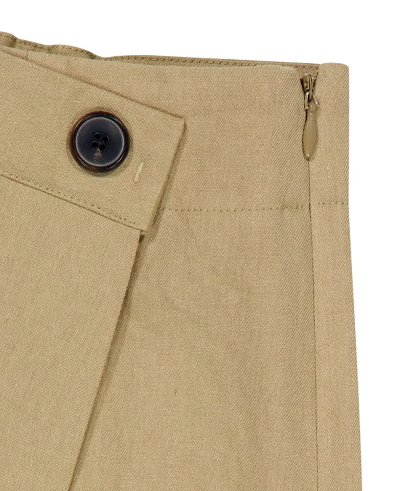 LE SONNET Basic Skirt - Beige