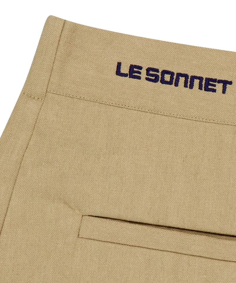LE SONNET Basic Skirt - Beige