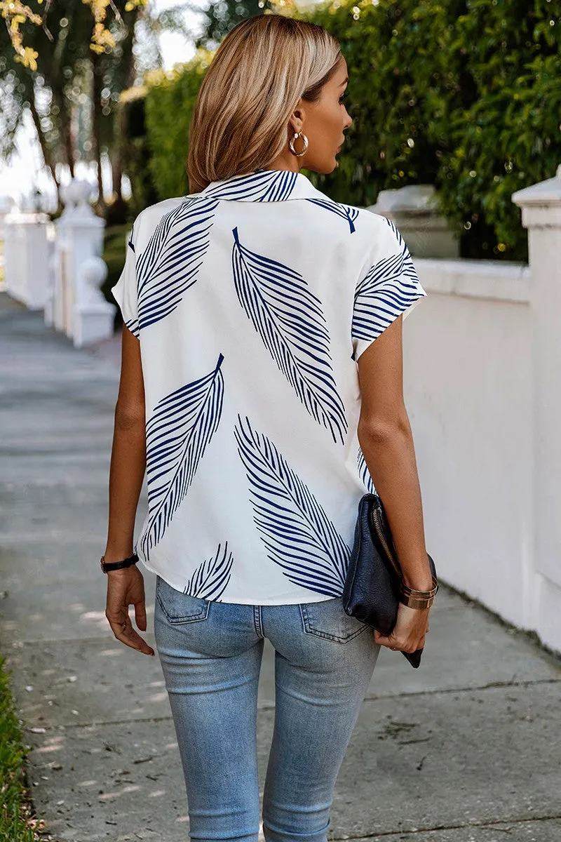 Leafy Allure Button Shirt