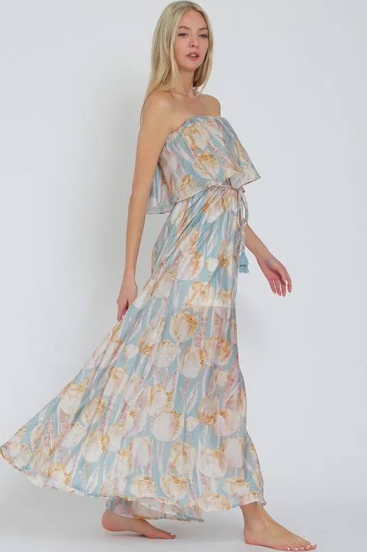 LEIGH STRAPLESS DRESS