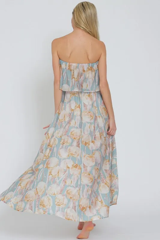 LEIGH STRAPLESS DRESS